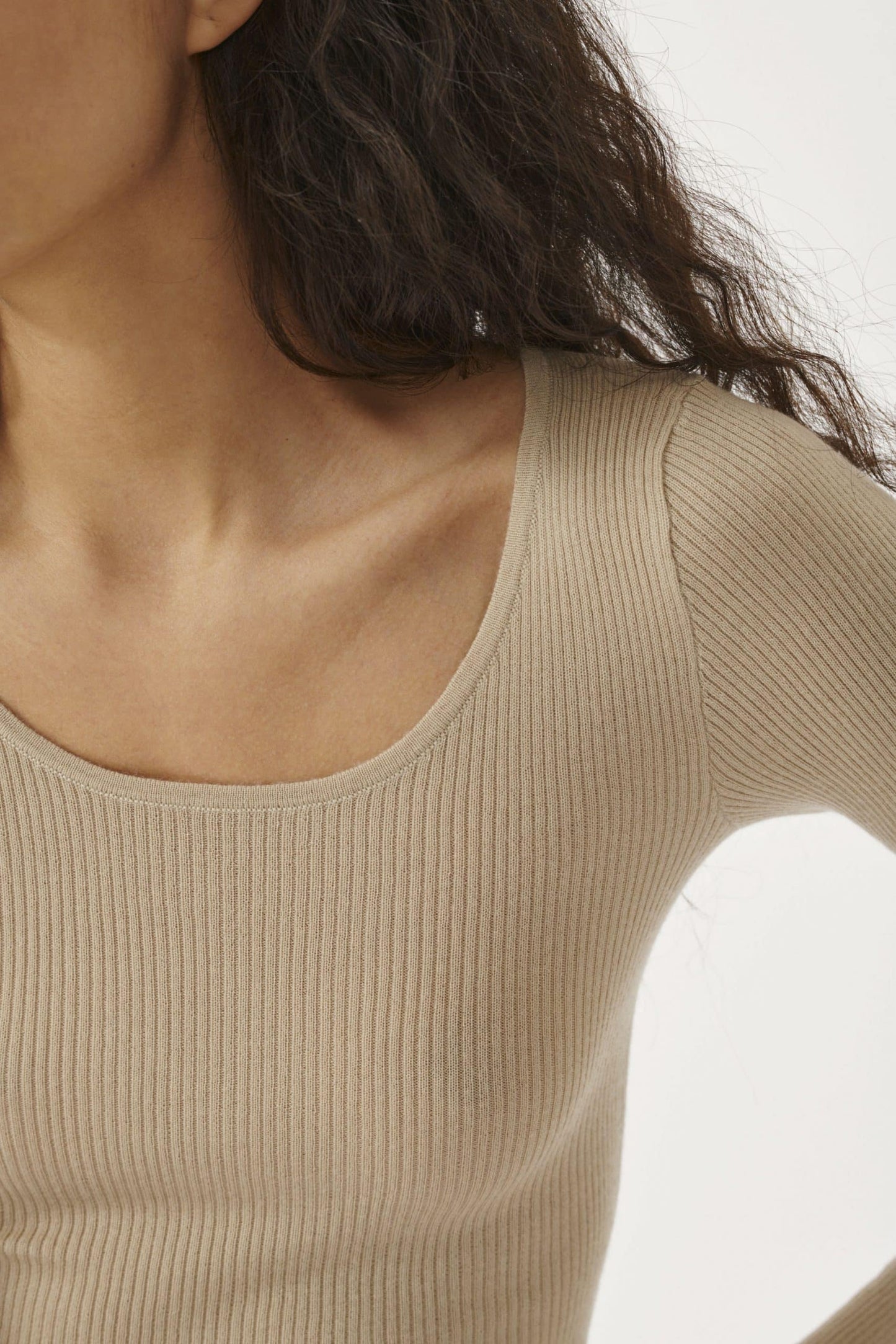 Blusa in cashmere