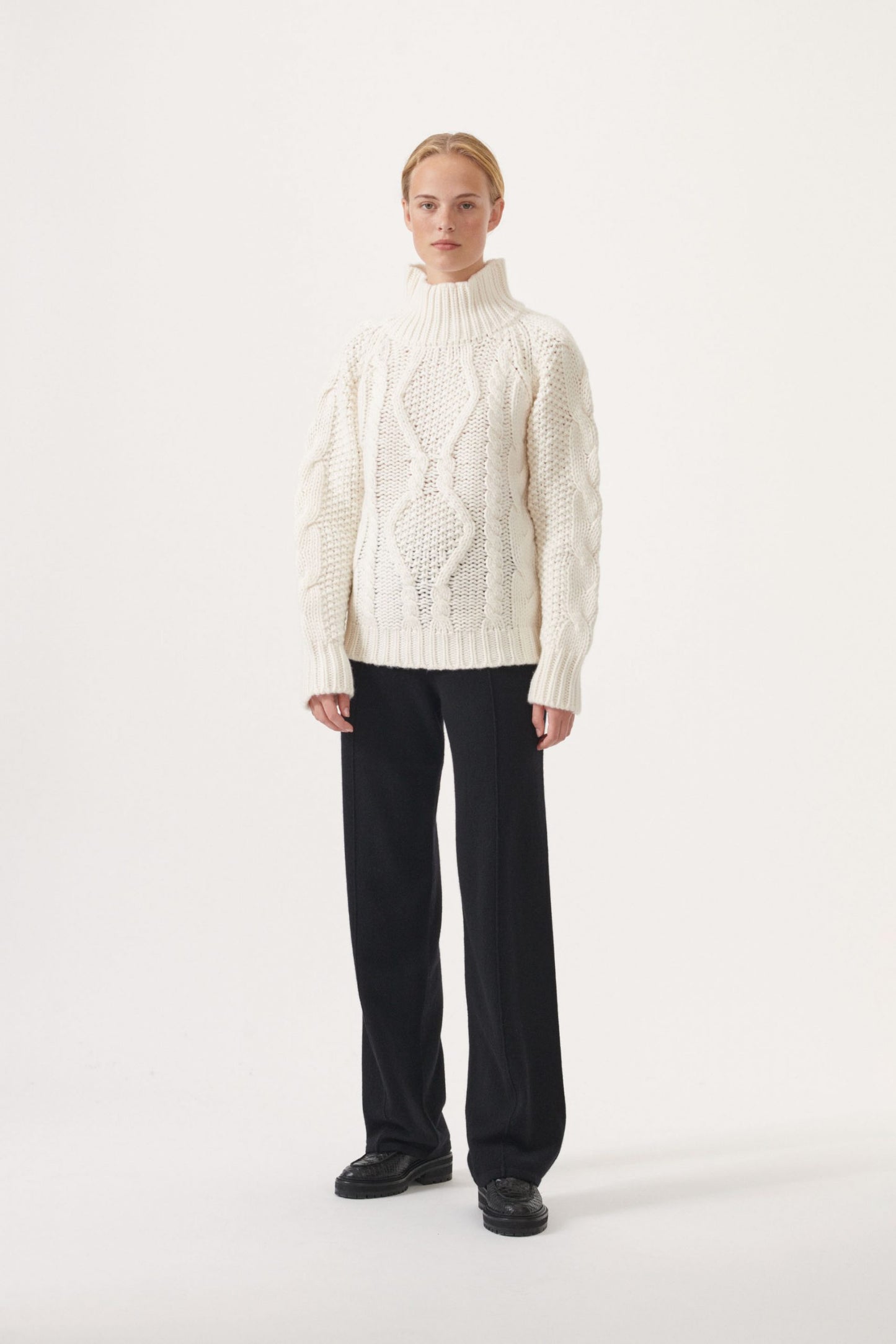Pull épais en cachemire