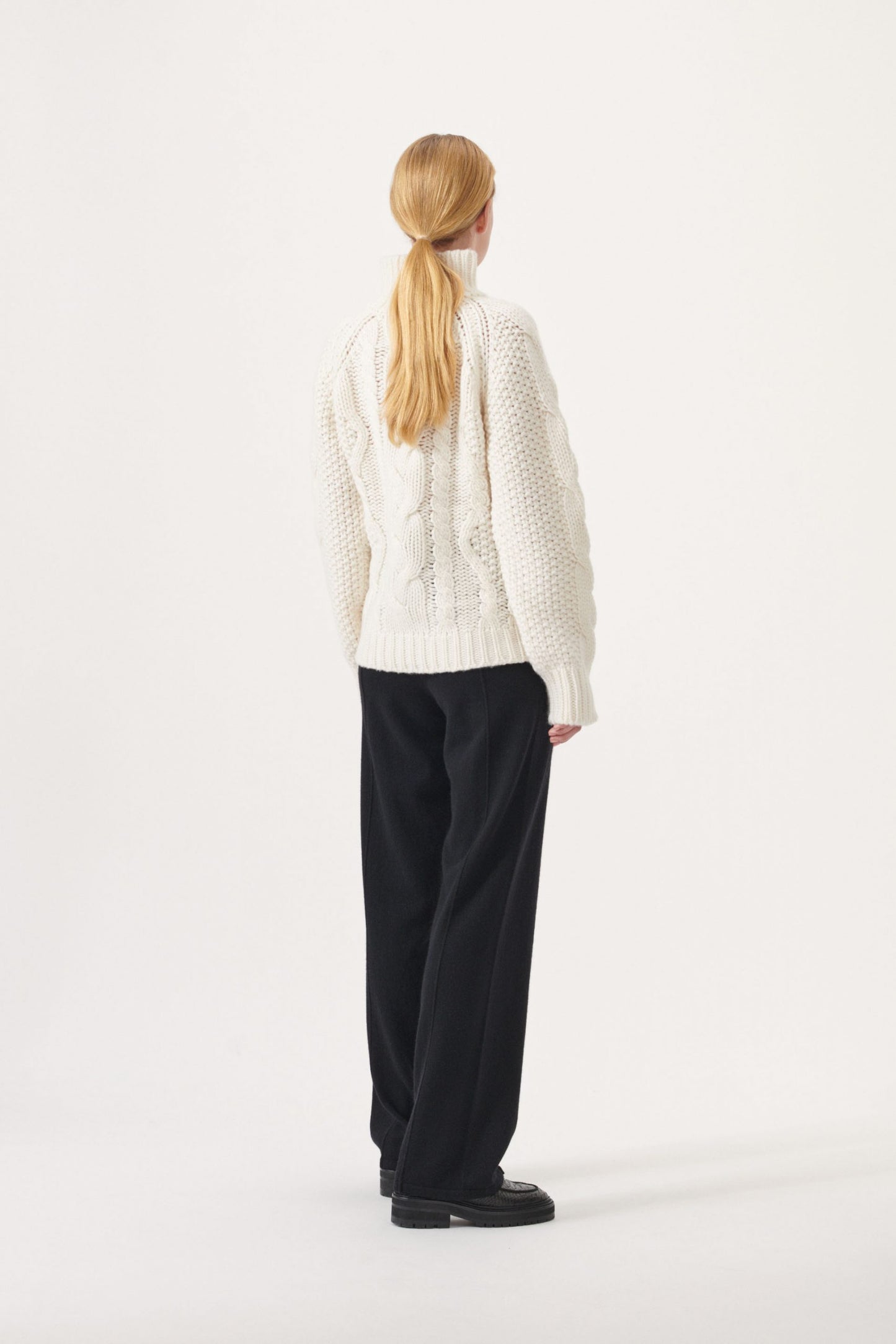 Pull épais en cachemire