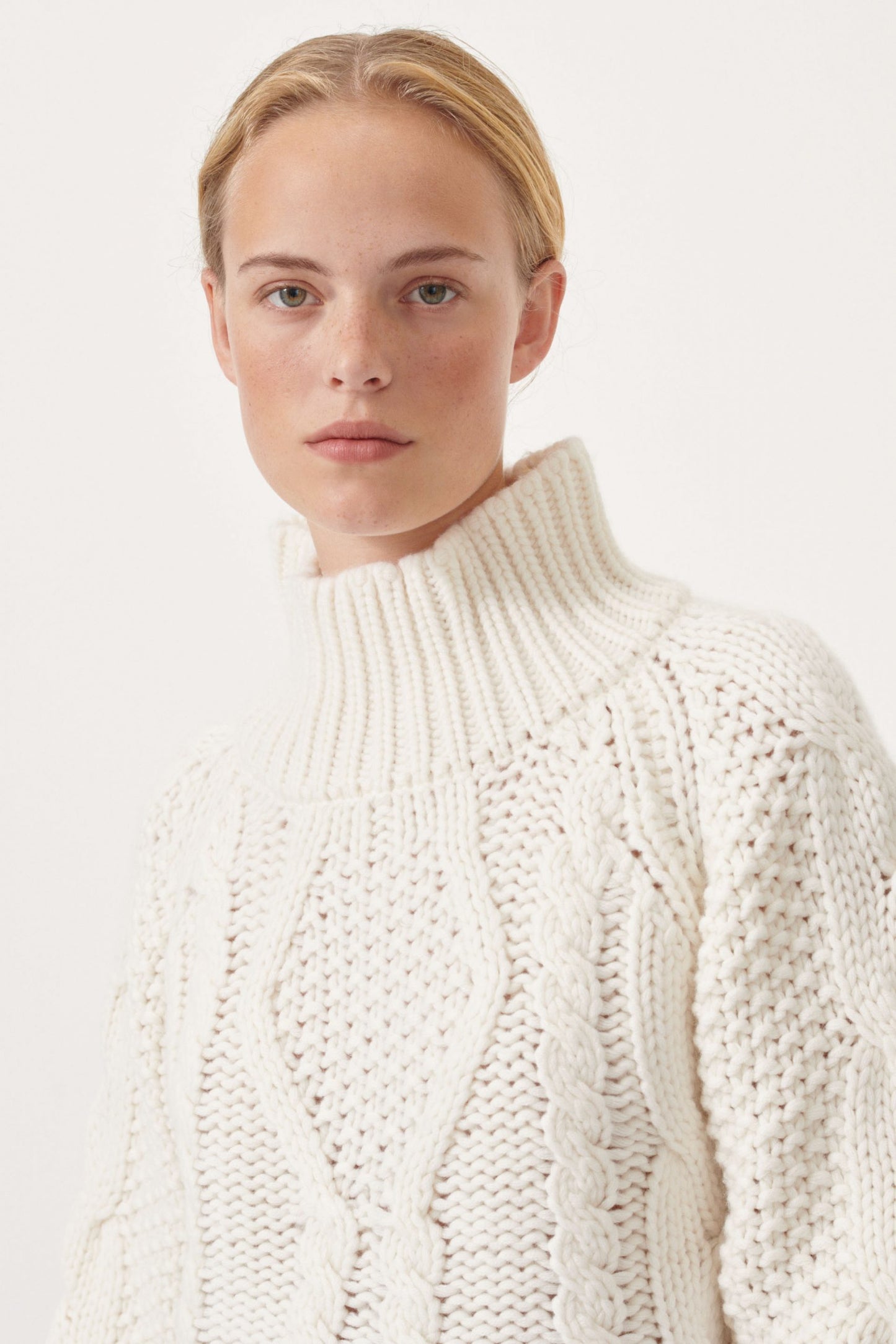 Pull épais en cachemire