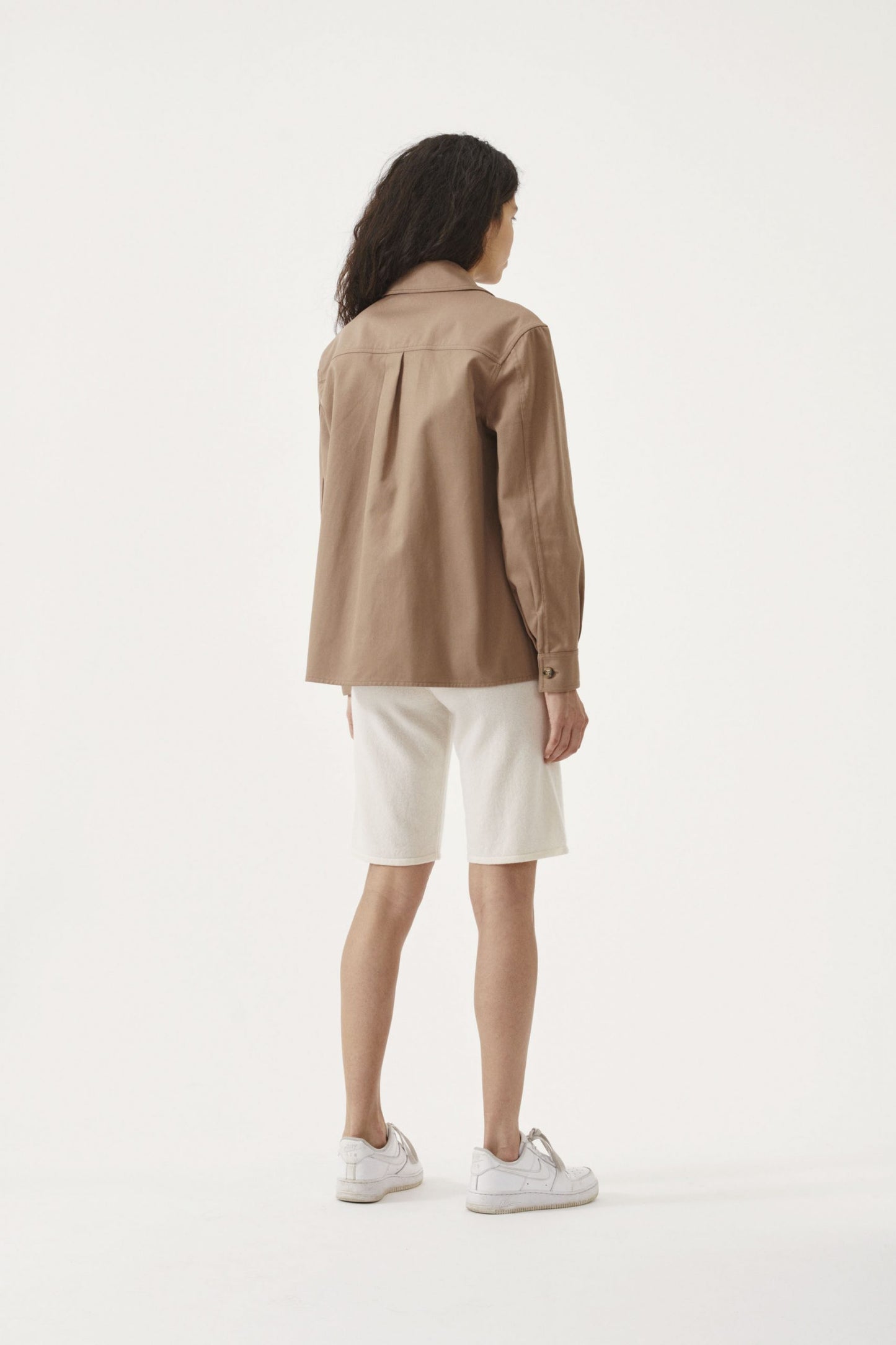 Camicia in twill di cotone