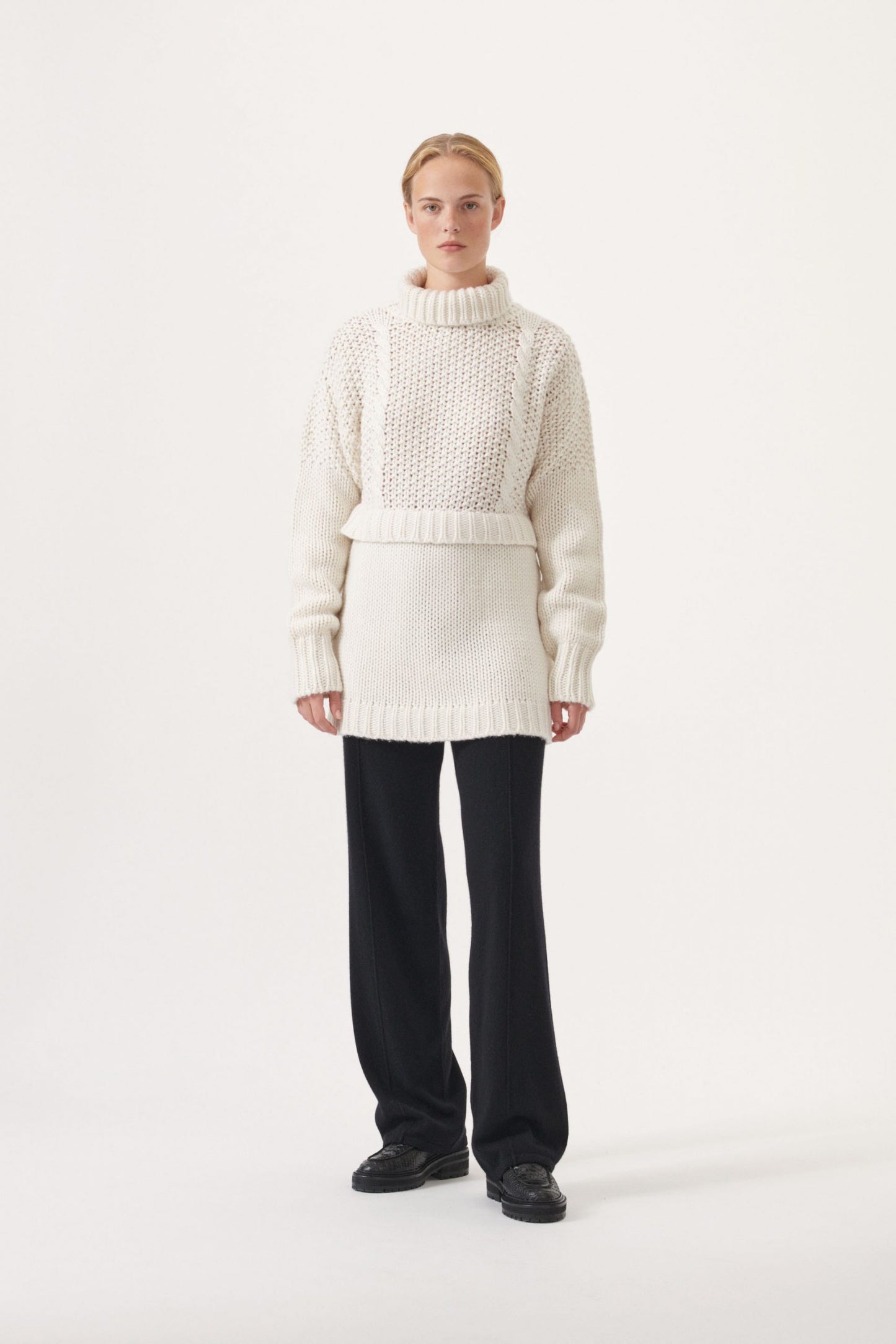 Maglia in lana e cashmere