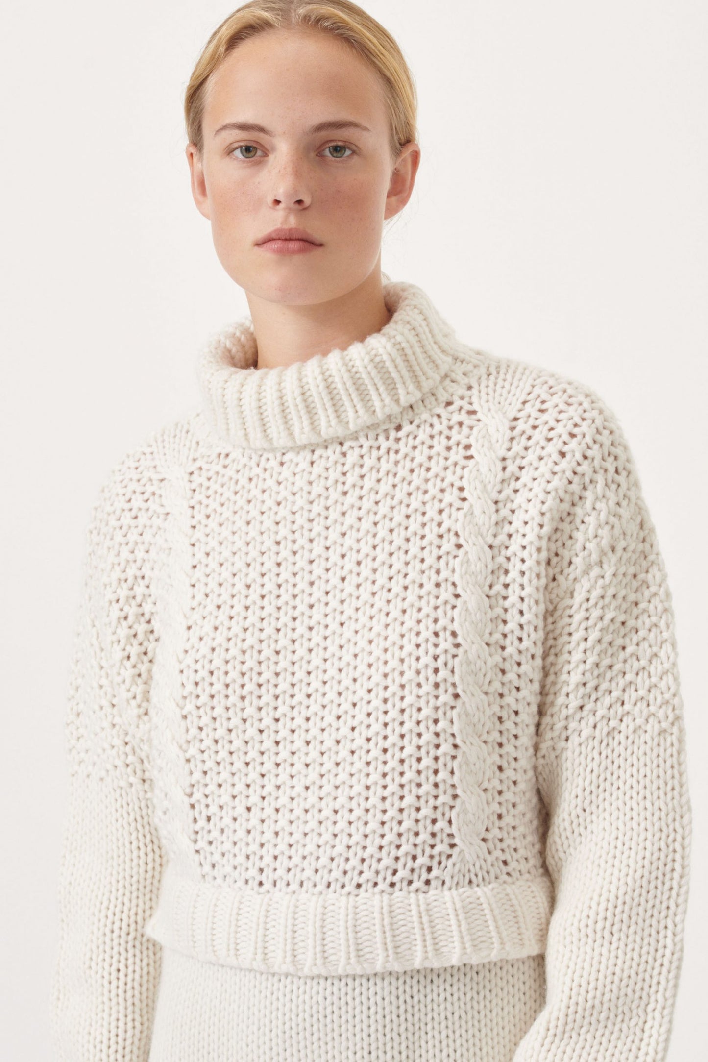Maglia in lana e cashmere