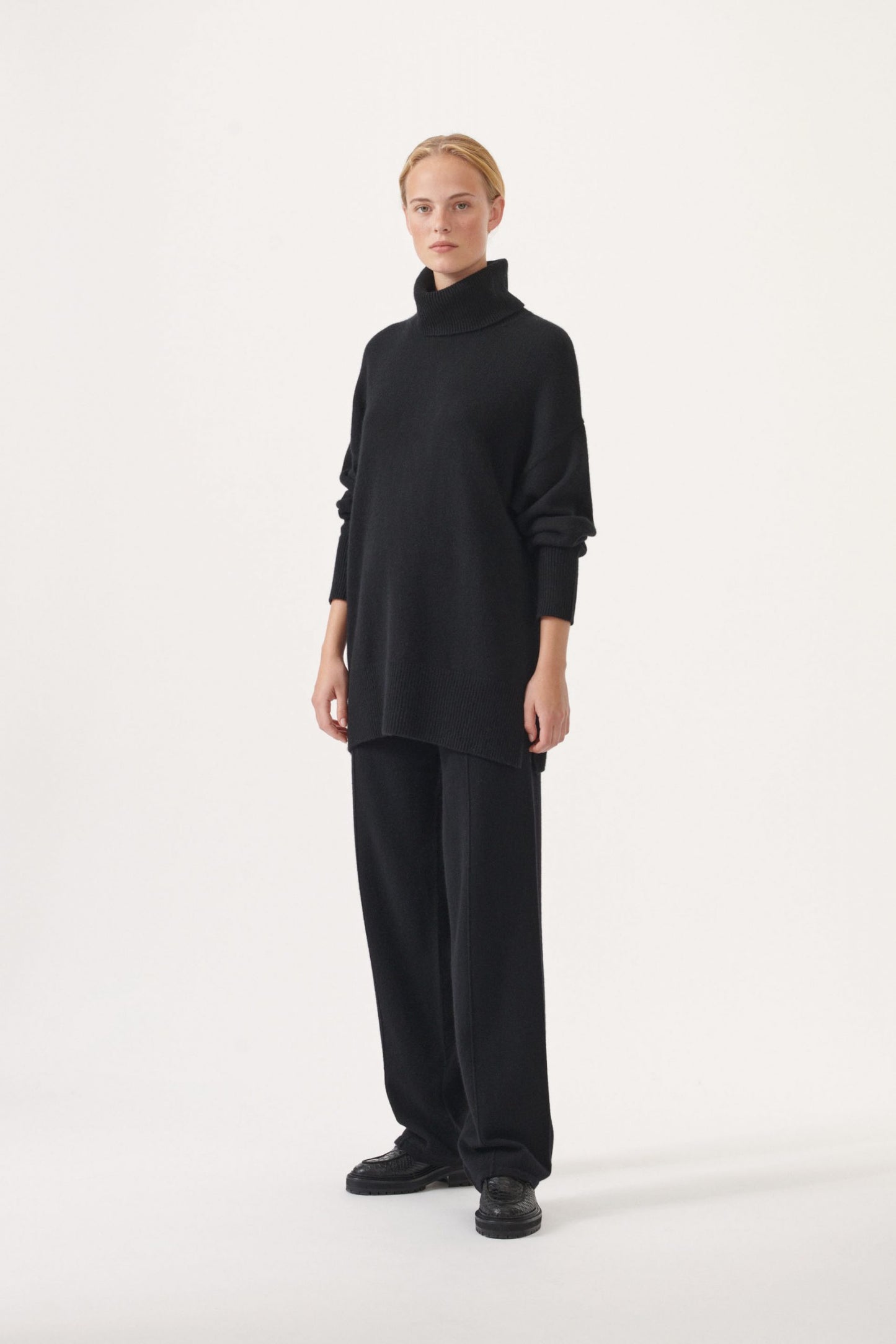 Dolcevita oversize in cashmere