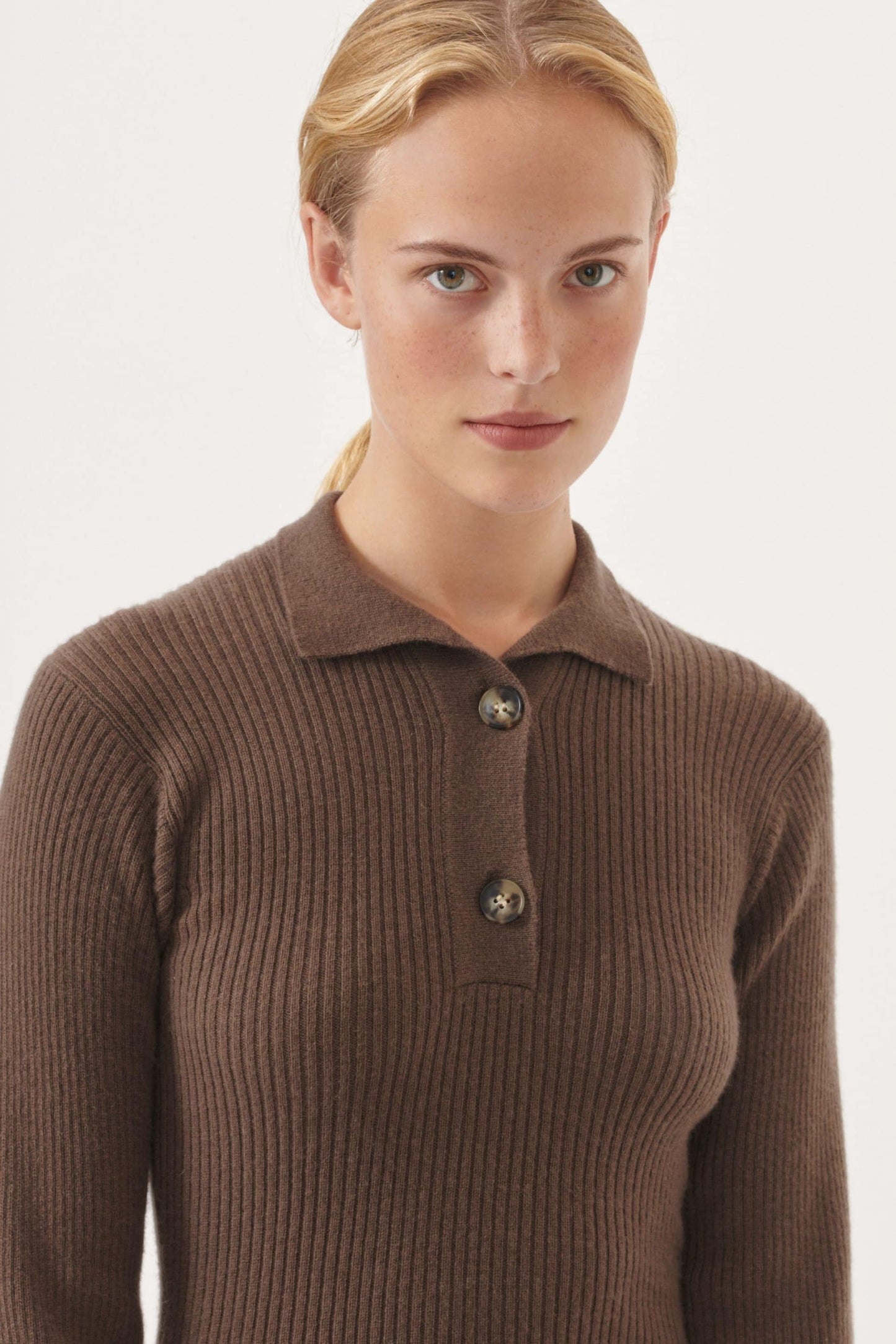 Polo in cashmere