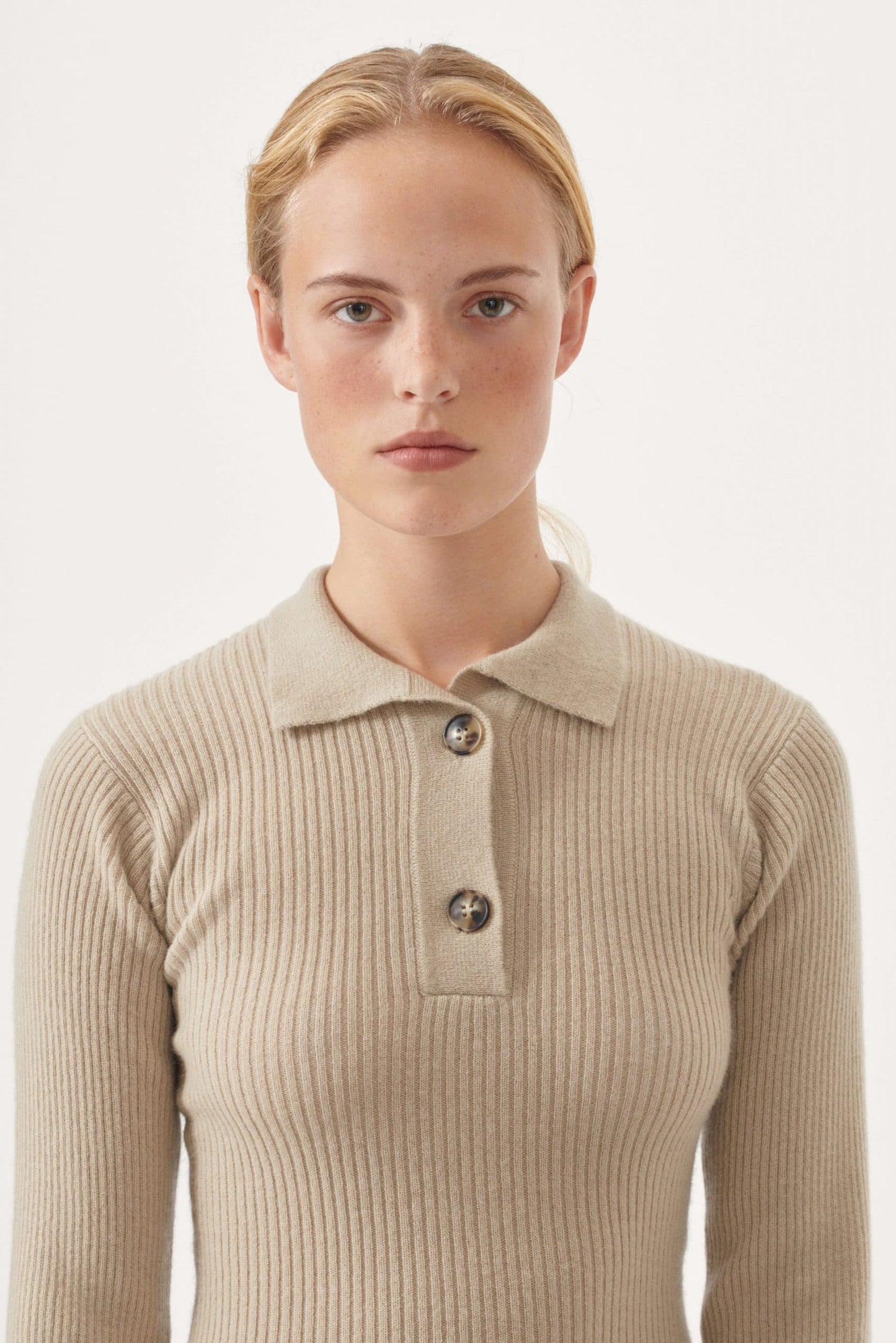 Polo in cashmere