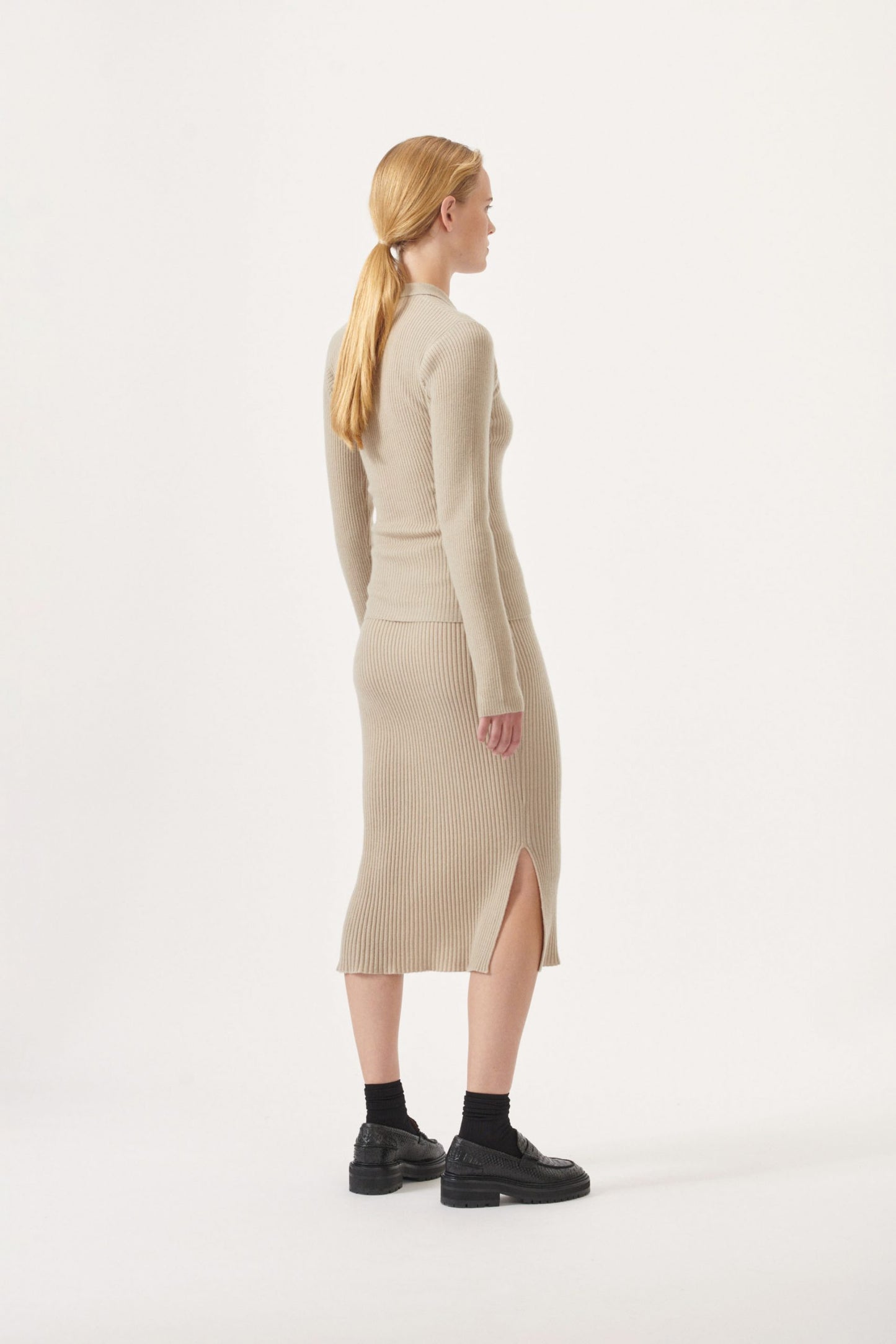 Polo in cashmere