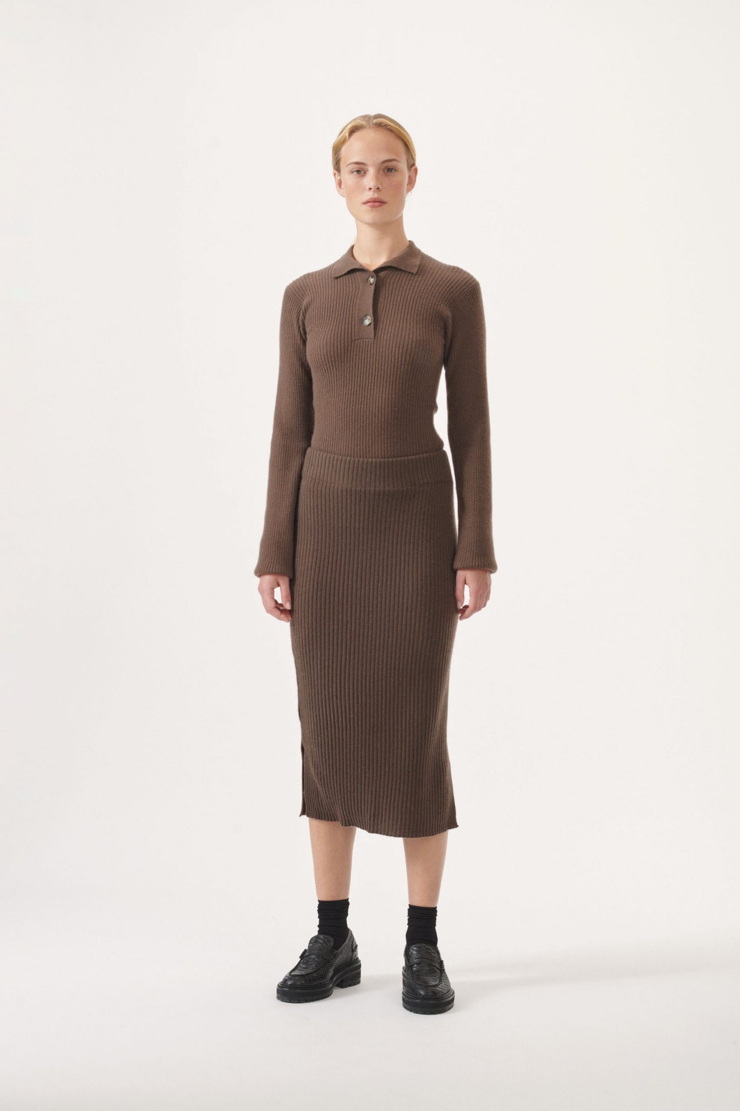 Gonna ballerina in cashmere