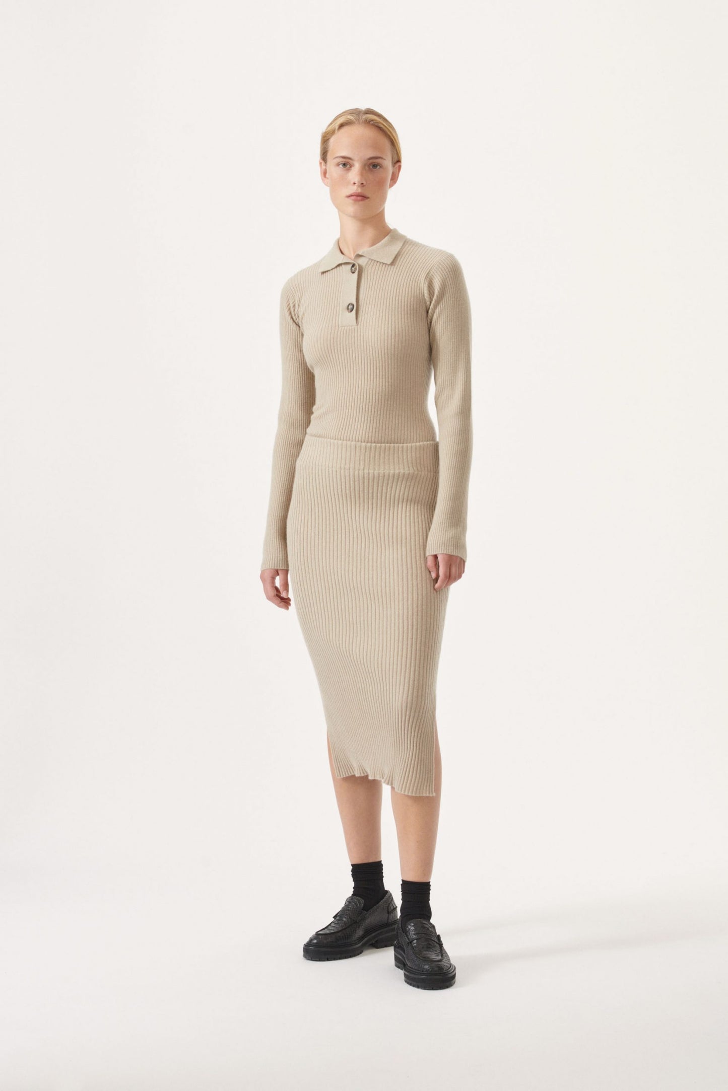 Gonna ballerina in cashmere