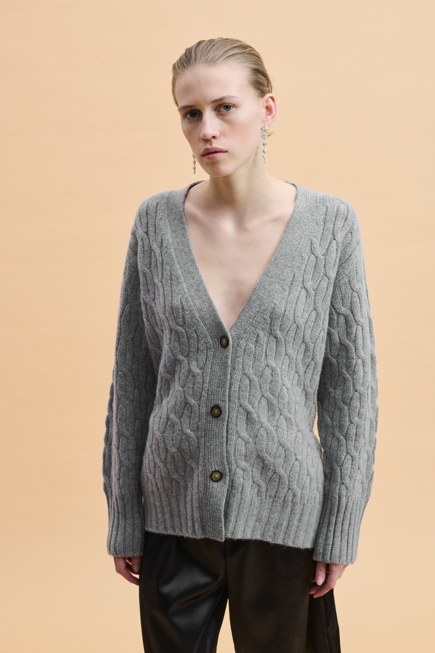 Michelle cable cardigan