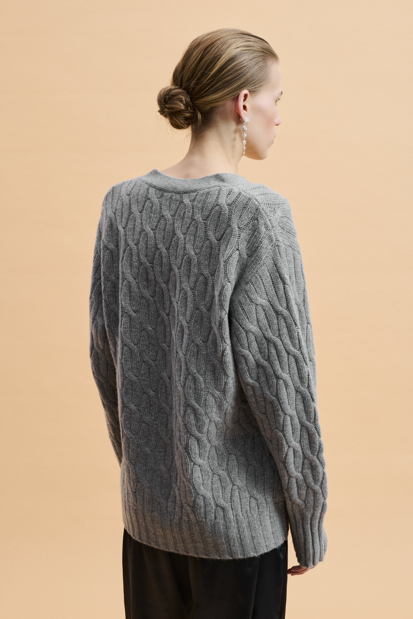 Michelle cable cardigan