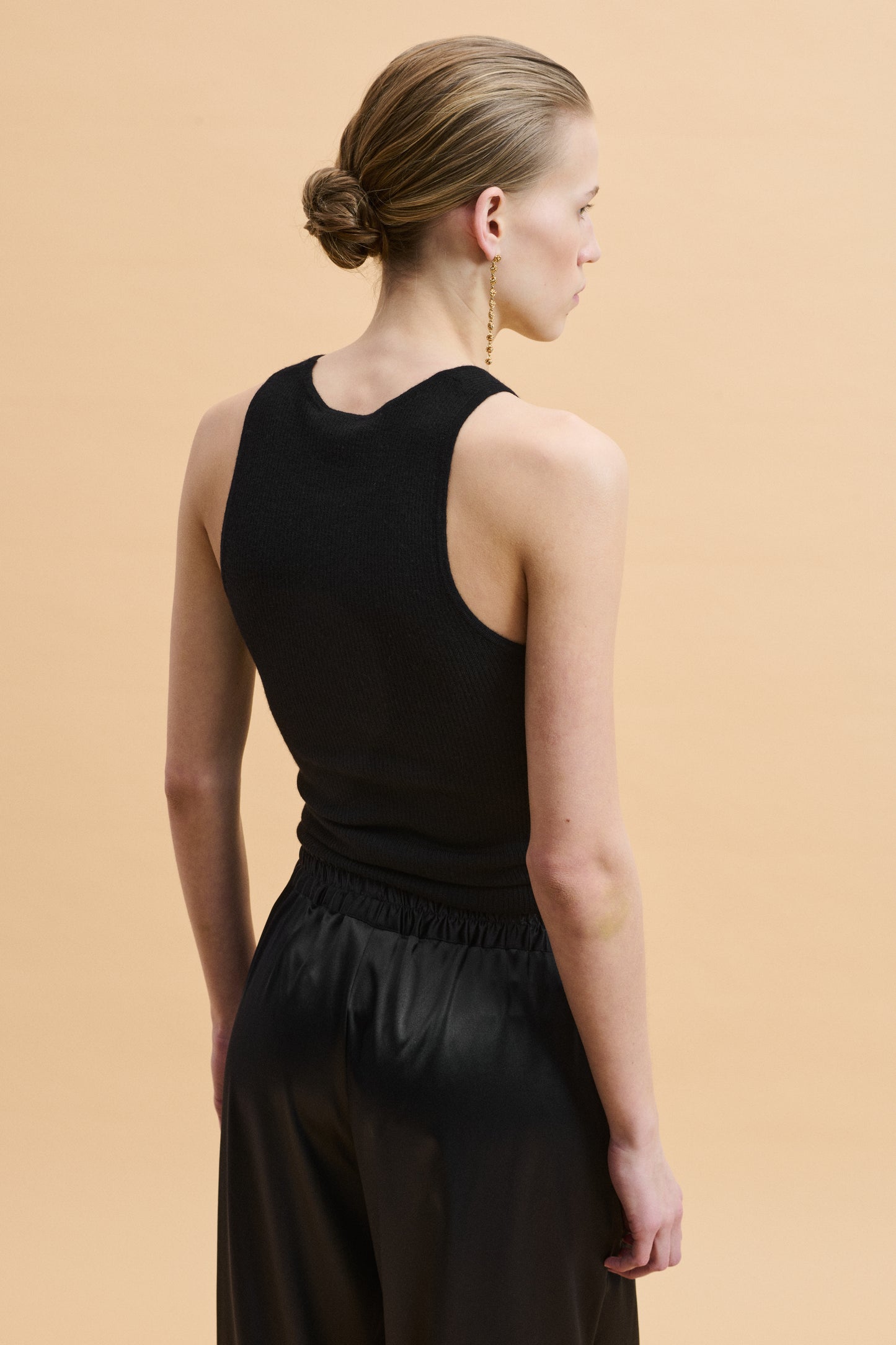 Canotta in cashmere