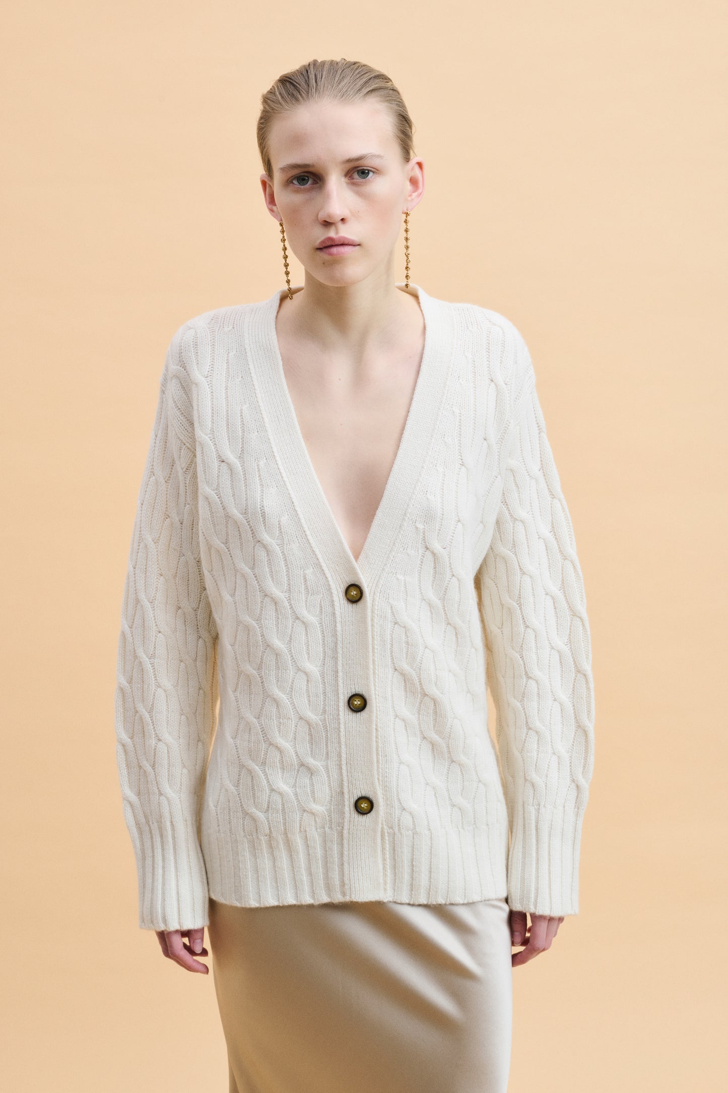 Michelle cable cardigan